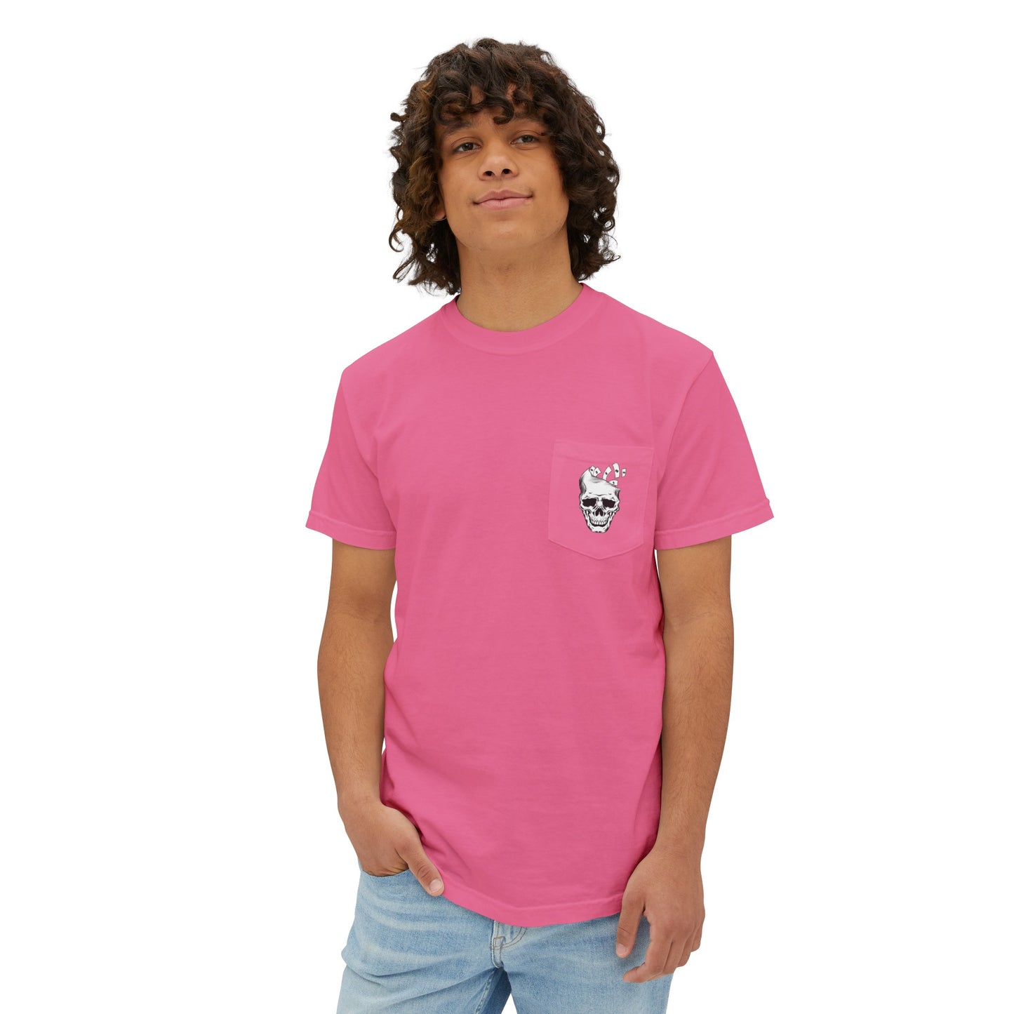 FCCM Unisex Garment-Dyed Pocket T-Shirt